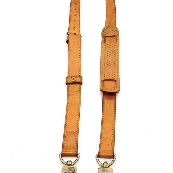 Auth LOUIS VUITTON Keepall Bandouliere Leather shoulder Strap - Picture 9 of 13